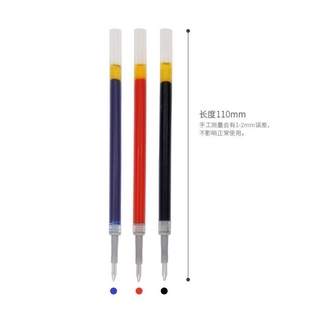 Set 10 Ruột Bút Bi Mực Đen Đỏ Xanh