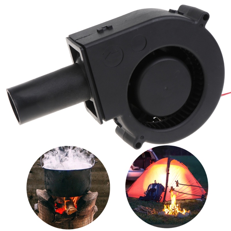 Quạt Thổi Khí Nướng BBQ 9733 97x97x33mm 5V 12V 24V 2000-3600R Kèm Ống Khí 26mm