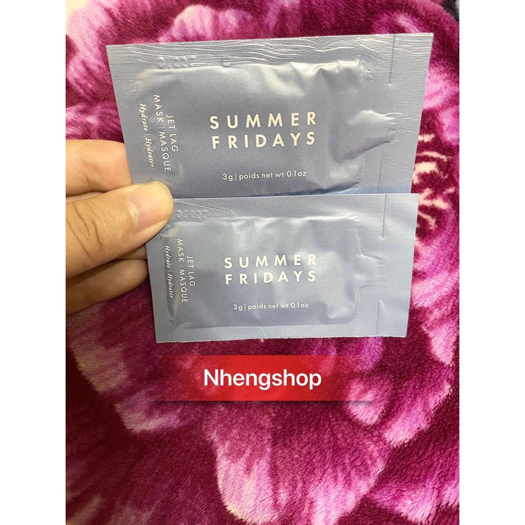 Mặt nạ phục hồi da cấp tốc Summer Fridays Jet Lag Mask