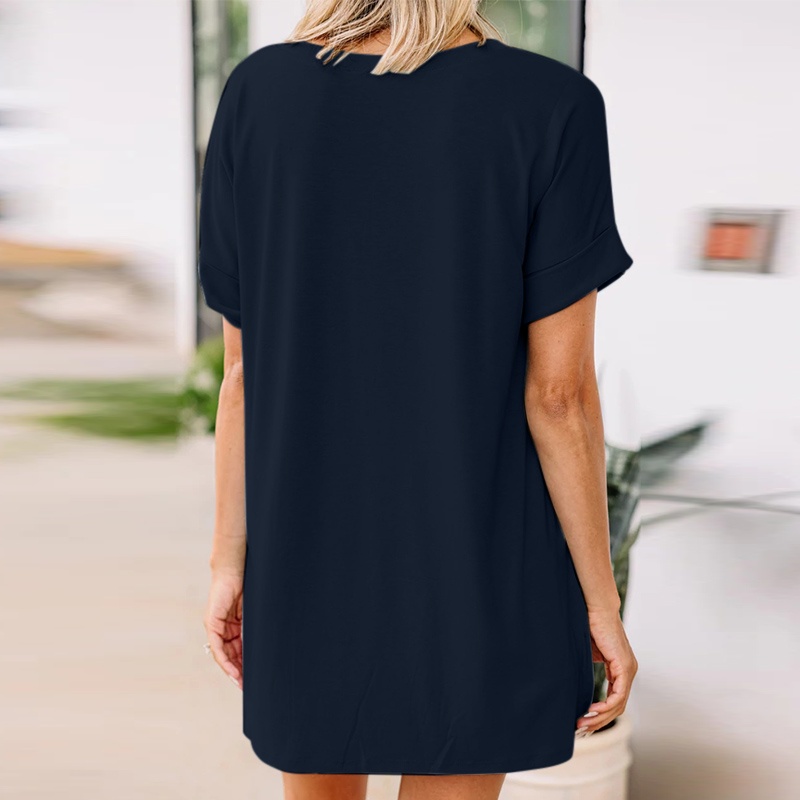 Áo kiểu ZANZEA tay lỡ cổ chữ V xẻ tà thời trang dành cho nữ