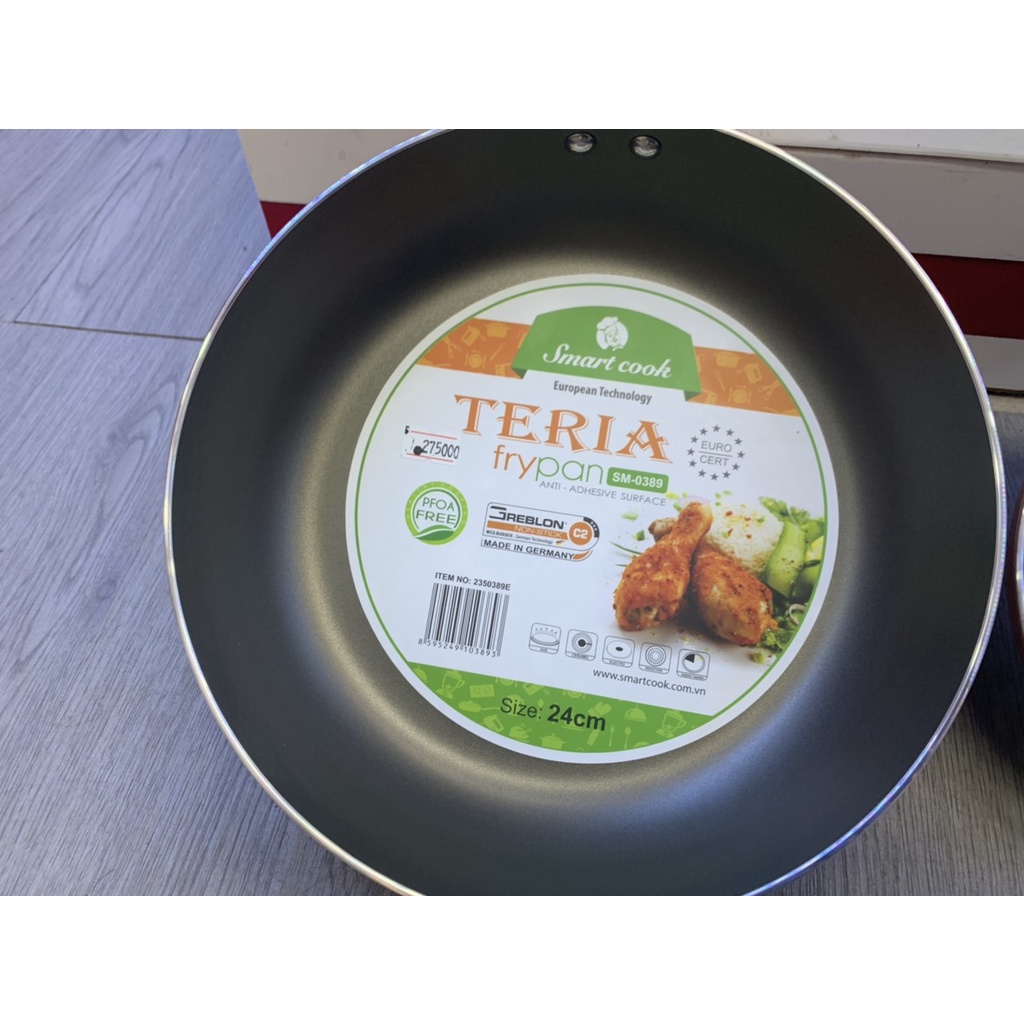 Chảo chống dính Elmich Smart Cook Teria Size 20cm, 24cm, 26cm, 28cm, 30cm