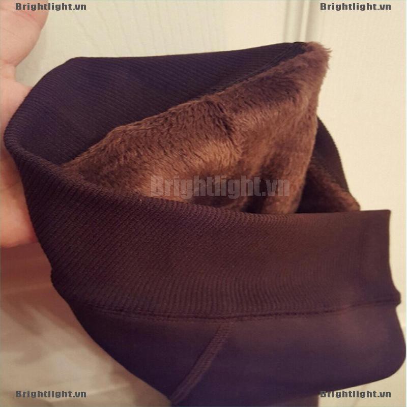 Quần Legging Phối Lông Dày Giữ Ấm Thời Trang