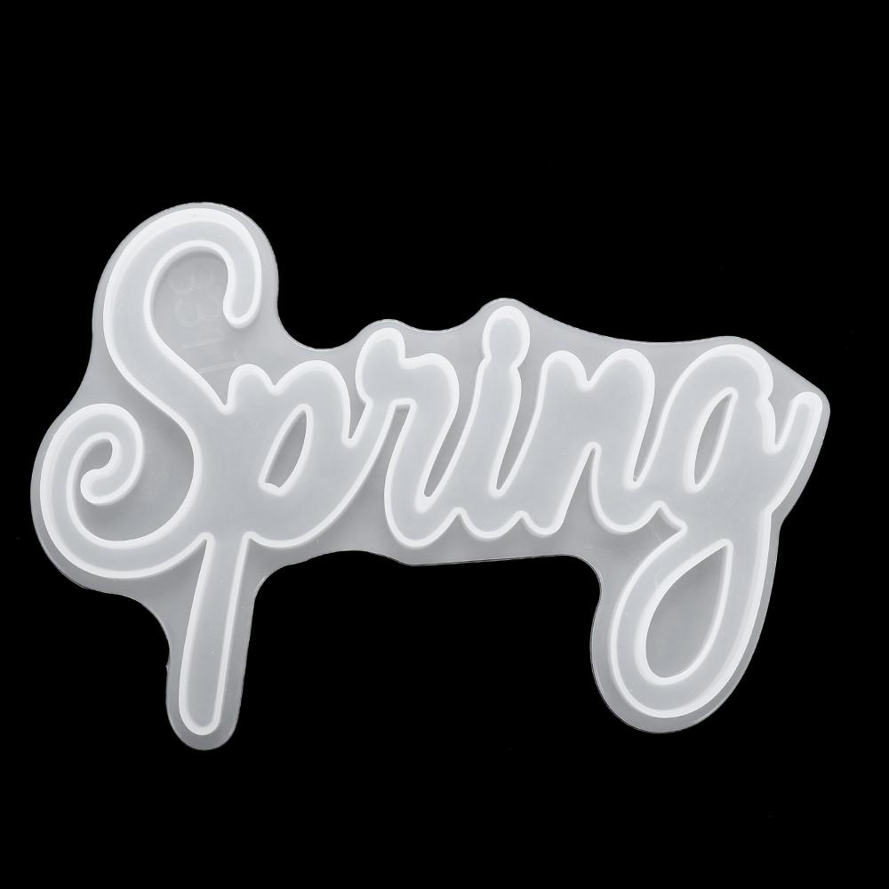 PINEVN Khuôn Nhựa Làm Đồ Thủ Công Hình Chữ Cái Trang Trí Nội Thất