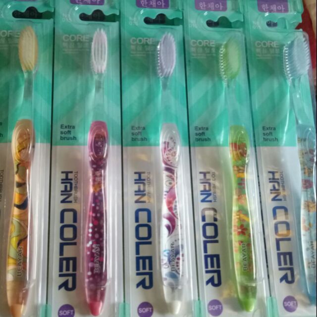 Bàn chải hàn quốc , họa tiết 3D