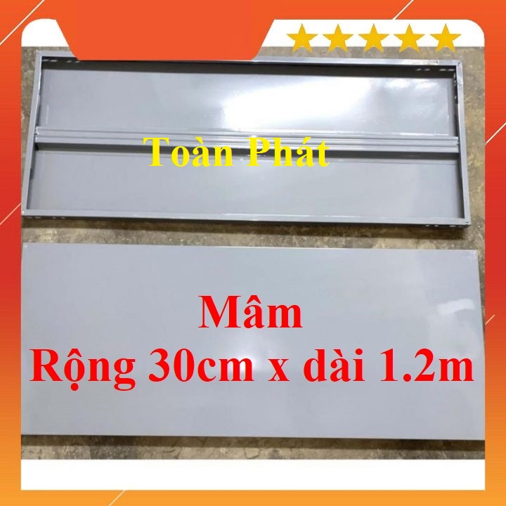 Mâm sắt V lỗ  màu xám ghi