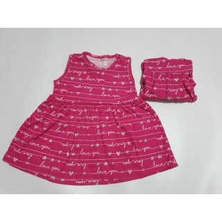 Váy Đầm thun babydoll dễ thương cho bé gái vải hàng xuất dư mặc nhà. đi chơi, đi học