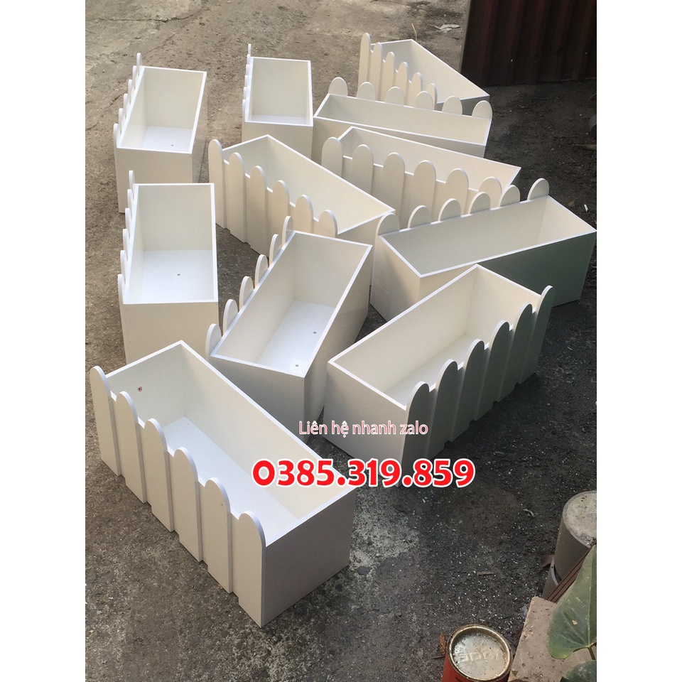 Chậu cây Composite (theo kích thước yêu cầu) kháng nước + chống nhiệt - mẫu hàng rào