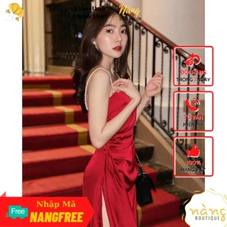 Đầm Nữ Đẹp 💖FREESHIP💖 Đầm Dự tiệc phi lụa Sang Trọng Quý Phái [Mẫu Mới 2021]