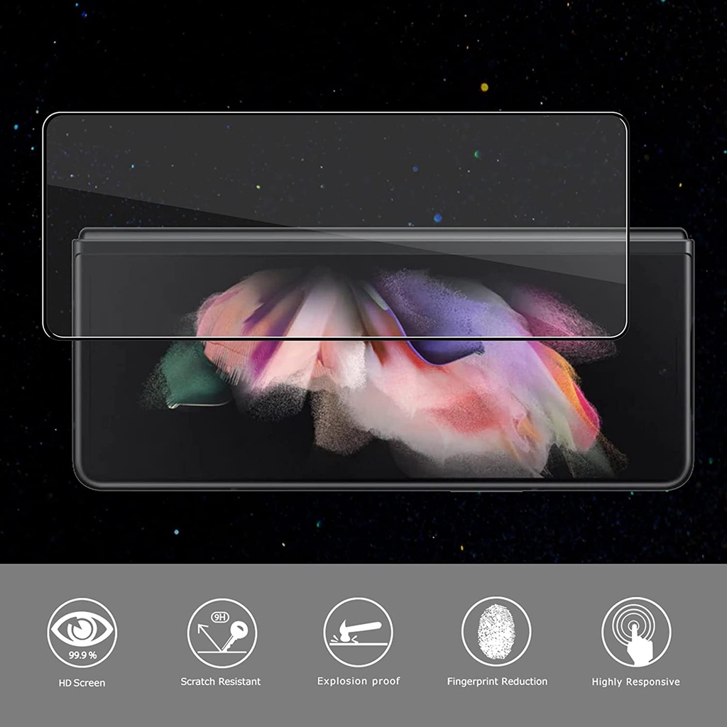 Kính Cường Lực Bảo Vệ Toàn Màn Hình Cho Samsung Galaxy Z Fold4 3 5G Z Fold 4