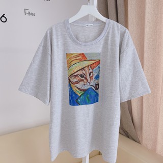 Áo thun tay lỡ form rộng Unisex (Freesize) In hình tranh thời Phục hưng nổi tiếng, chất liệu thun co giãn 4 chiều