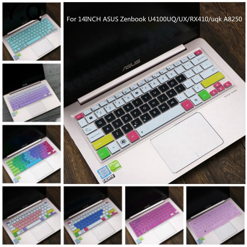 ux430u UX410 Film Dán Bảo Vệ Bàn Phím Máy Tính Asus Zenbook U4100Uq / Ux / Rx410 / Uqk A8250 14 Inch