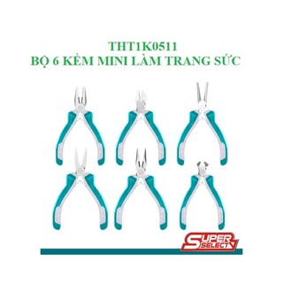 Bộ 6 kềm mini làm trang sức total tht1k0512