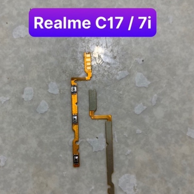 Nguồn + volum realme C17 dùng chung 7i