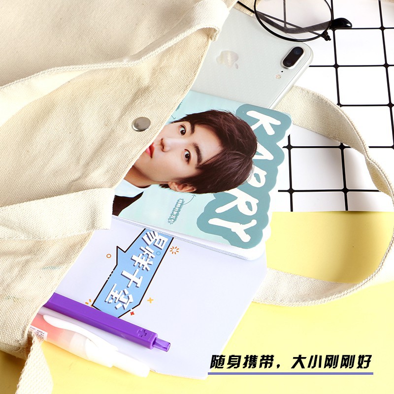 Sổ tay họa tiết thành viên nhóm nhạc TFBOYS | BigBuy360 - bigbuy360.vn