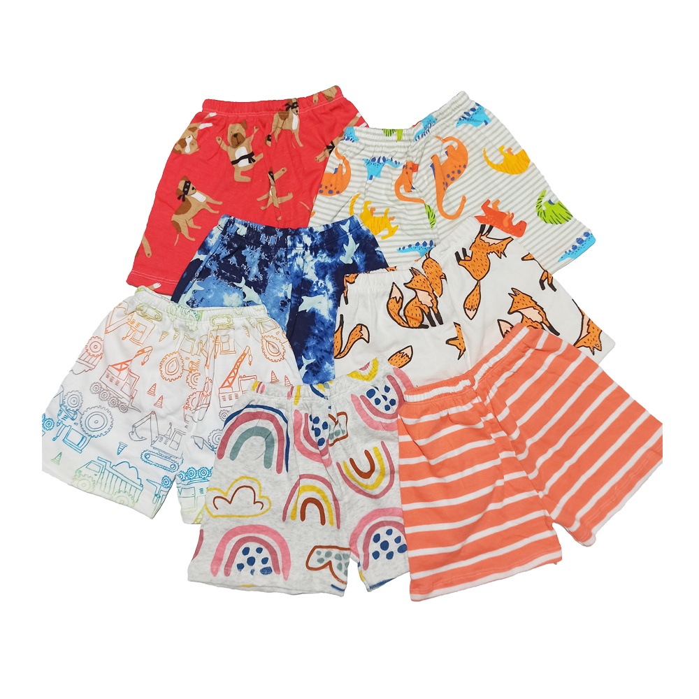 Quần Chục Đùi Cotton Chất Đẹp Cho Bé Trai Bé Gái Từ 7 - 18Kg