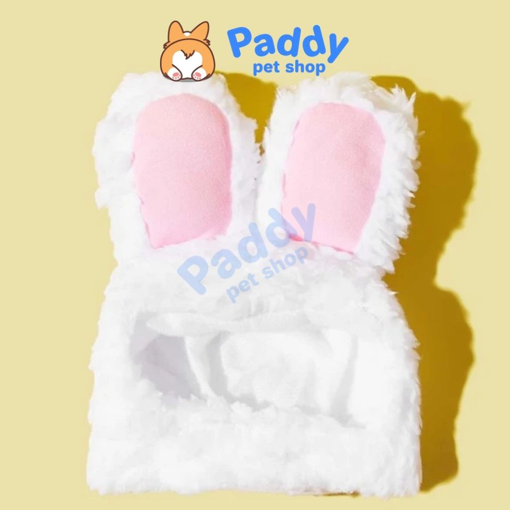 [Mã 153FMCGSALE1 giảm 10% tối đa 40K đơn 250K] Nón Tai Thỏ Bông Cho Chó Mèo