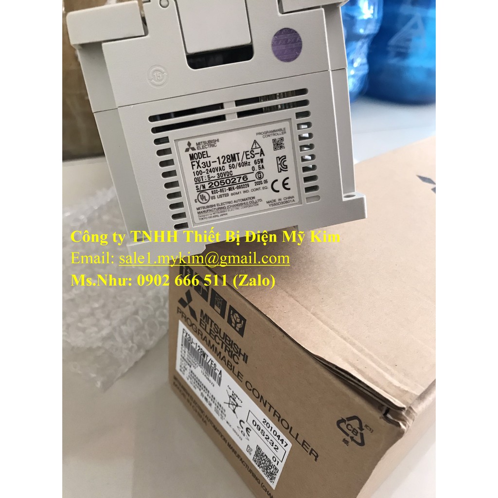 PLC Mitsubishi FX2U-128MT/ES-A chính hãng giá tốt - Thiết Bị Điện Mỹ Kim