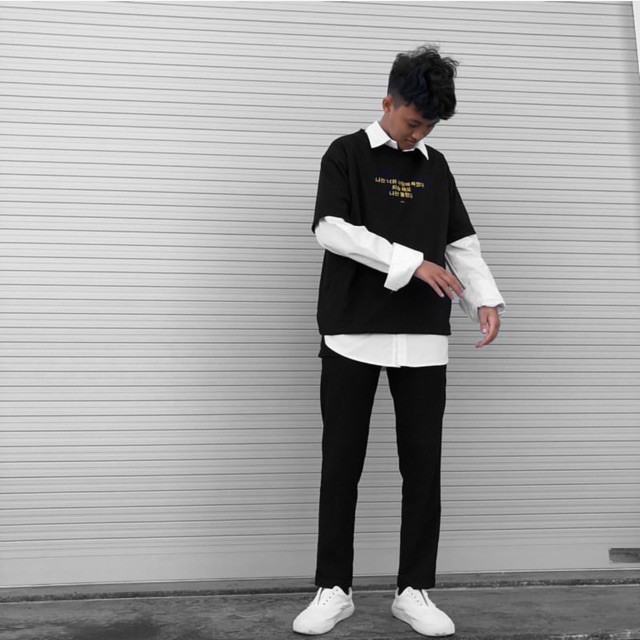 Áo tay lỡ Hoa cúc Hàn Quốc - I feel in love with you | BigBuy360 - bigbuy360.vn