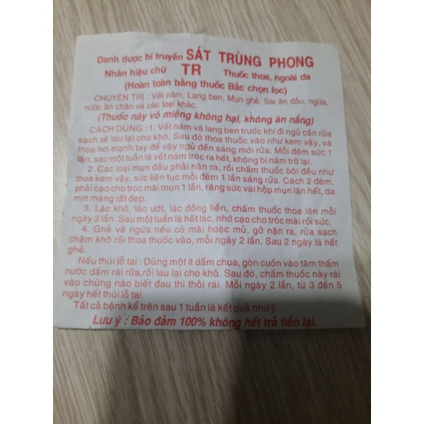 Kem bôi. Vết Nám. Lang ben , mụn ghẻ , sài ăn đầu, ngứa , nước ăn chân , và các loại mụn