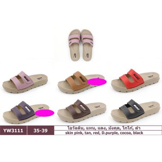 DÉP THÁI LAN KITO YW3111 QUAI NGANG DÀNH CHO BẠN GÁI MANG ÊM VÀ ÔM CHÂN CÓ ĐẾ CHỐNG TRƯỢT