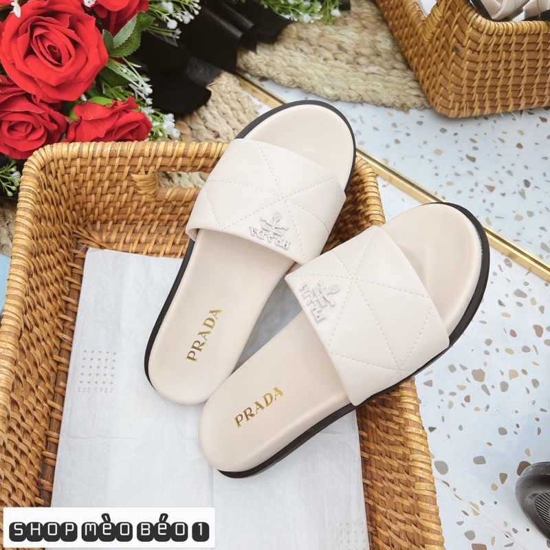 Dép prd quai ngang trần chỉ fullbox