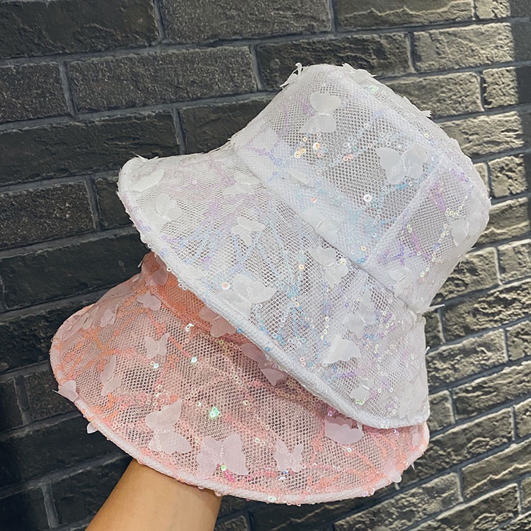 Nón Vành Rộng Phối Ren Phong Cách Hàn Quốc Thời Trang Cho Nữ