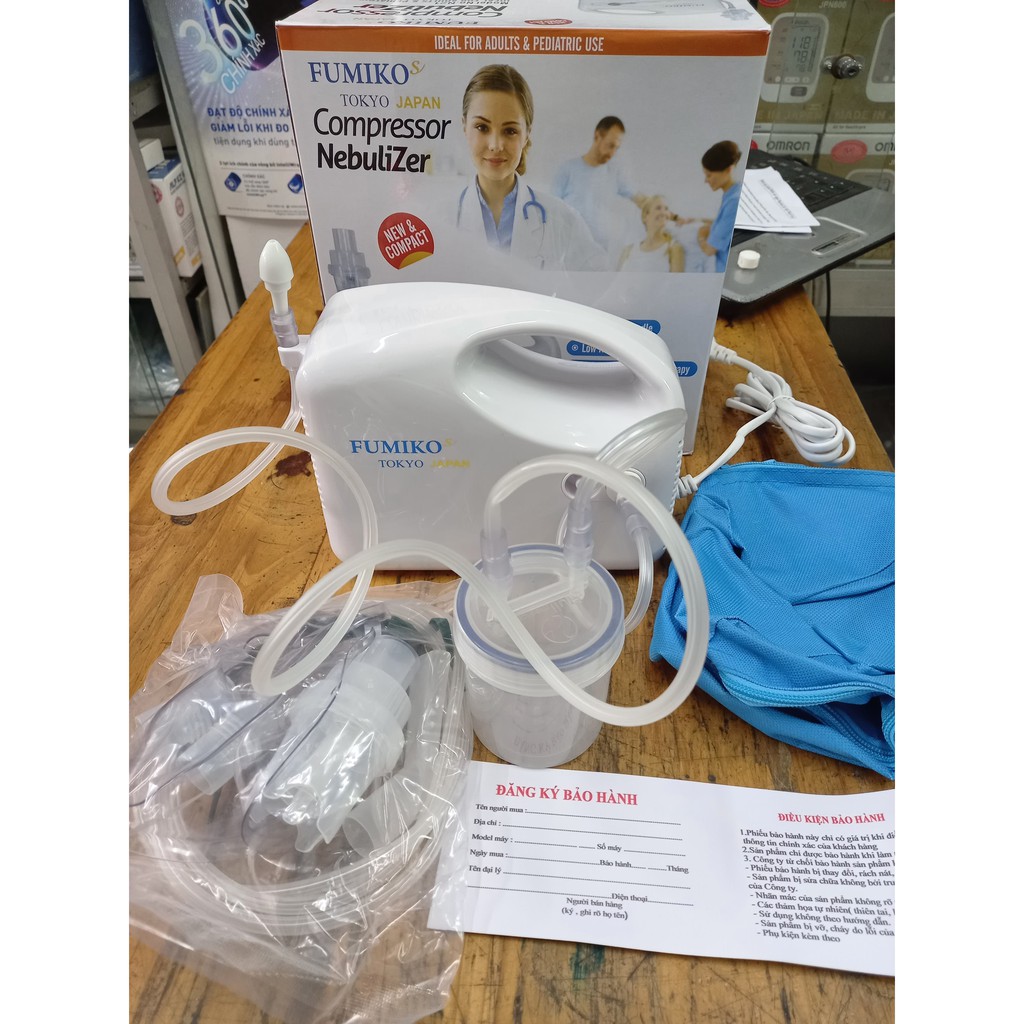 Máy xông hút mũi 2 in 1 FUMIKO N21