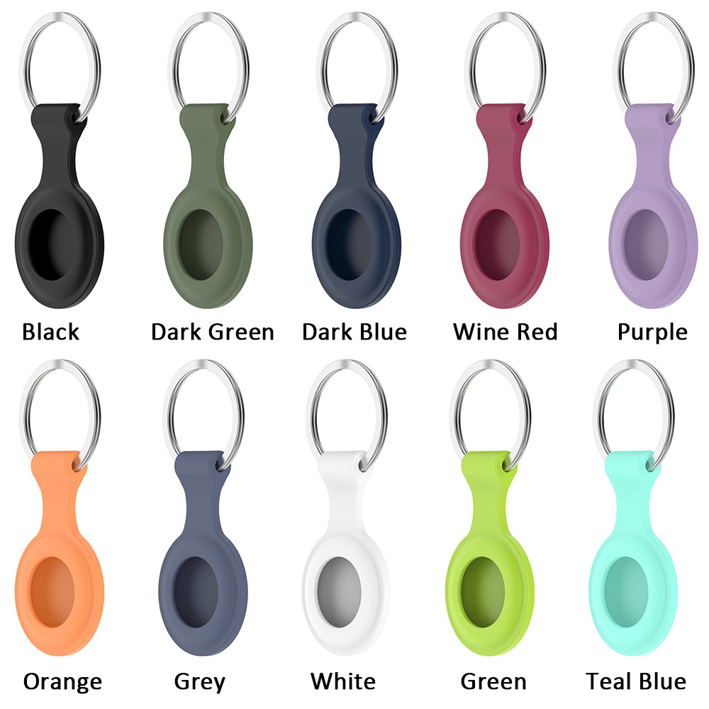 Vỏ silicone chống sốc bảo vệ toàn phần cho Airtag