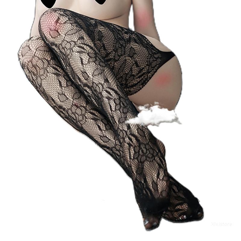 XIXI Quần tất lưới họa tiết hoa quyến rũ cho nữ