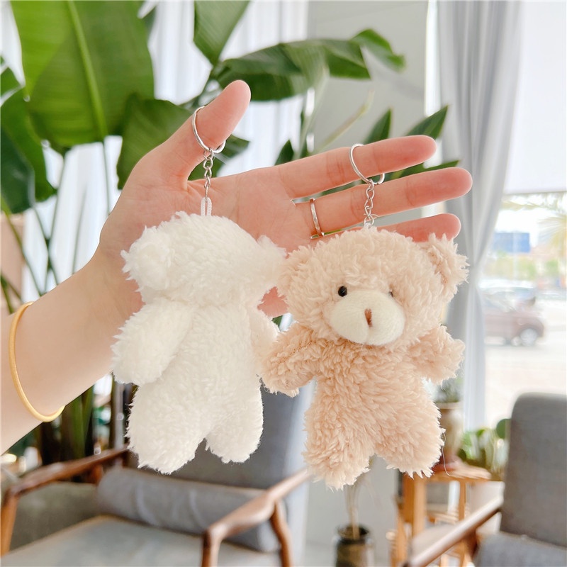 Móc khóa bông DABU hình bơ, hình đám mây, hình cà rốt, hình bé gấu dễ thương