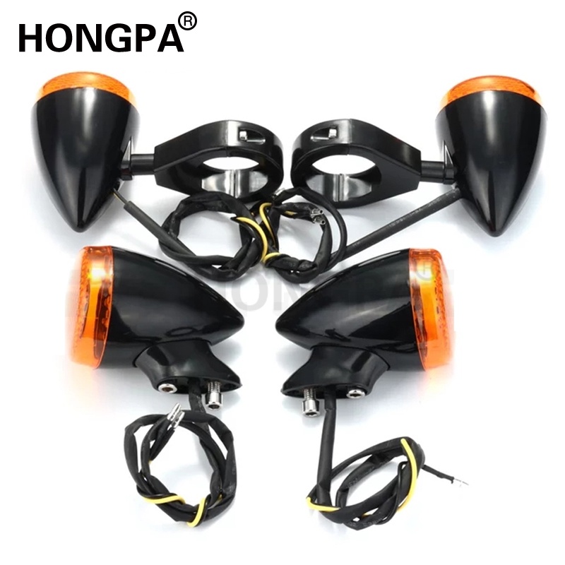 Set 4 Đèn Xi Nhan Trước Sau Dành Cho Xe Mô Tô