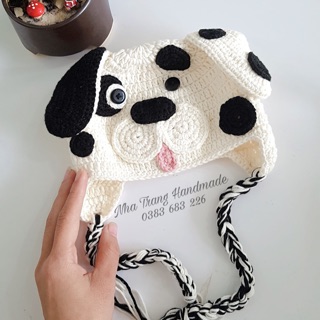 Mũ chó đốm cho bé