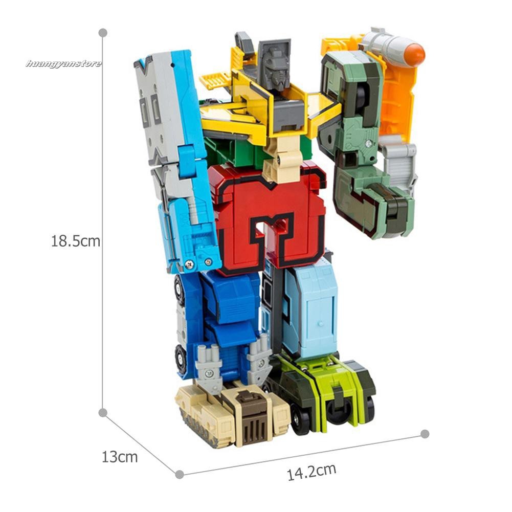 Set 10 số lắp ráp robot biến hình 41cm x 28.5cm x 6cm