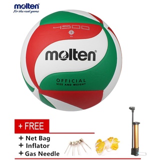 Bóng chuyền da pu mềm molten v5m4500 size 5