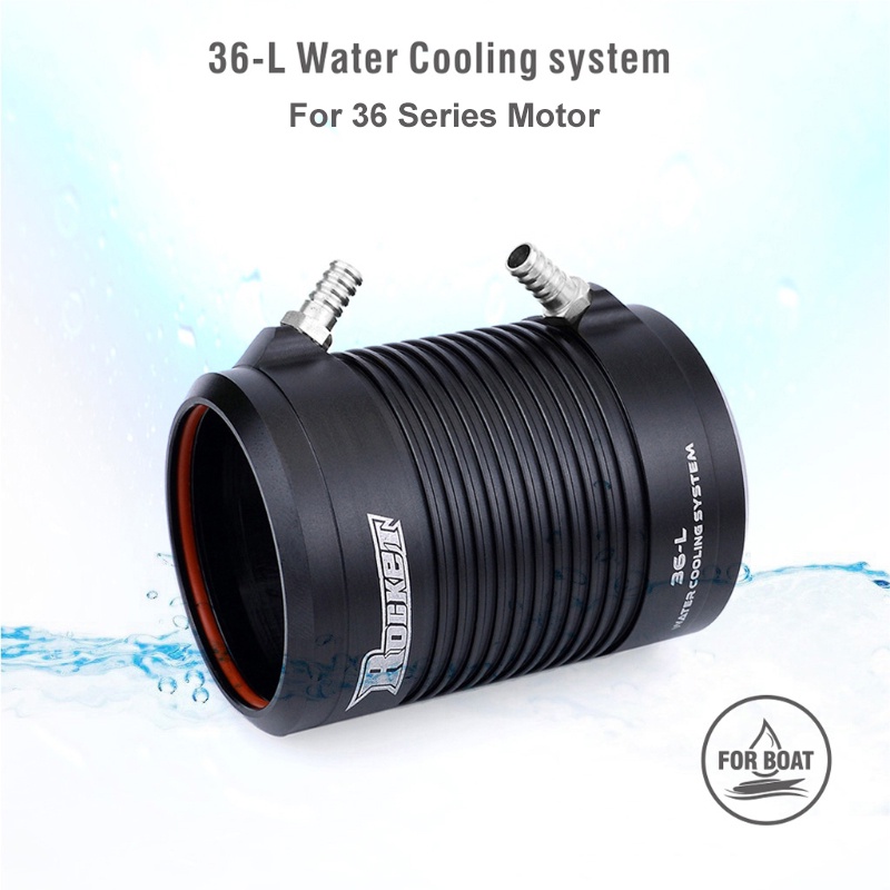 Surpass hobby Tên Lửa Làm Mát Động Cơ Không Chổi Than Bằng Nhôm Cho 2948 2968 3660 3670 3680 4074 4082 Rc