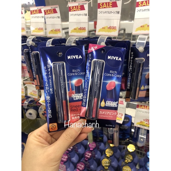 Son dưỡng có màu nivea