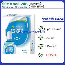 EYE DROPS ESKA LỌ 15ML/ ESKAR DK