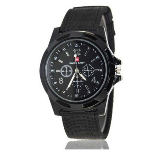 Đồng hồ nam Swiss Army kiểu dáng lính, dây dù siêu đẹp, siêu bền