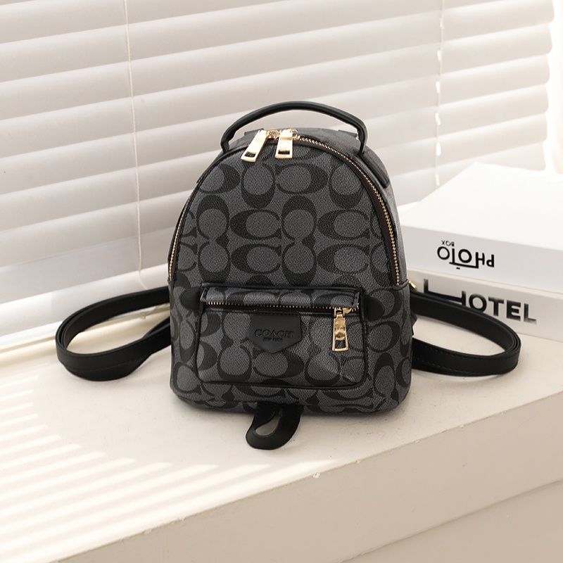 Coach_Ba lô Túi xách nữ nhỏ Túi xách da PU sang trọng Túi đeo vai nữ Túi đeo chéo lớn