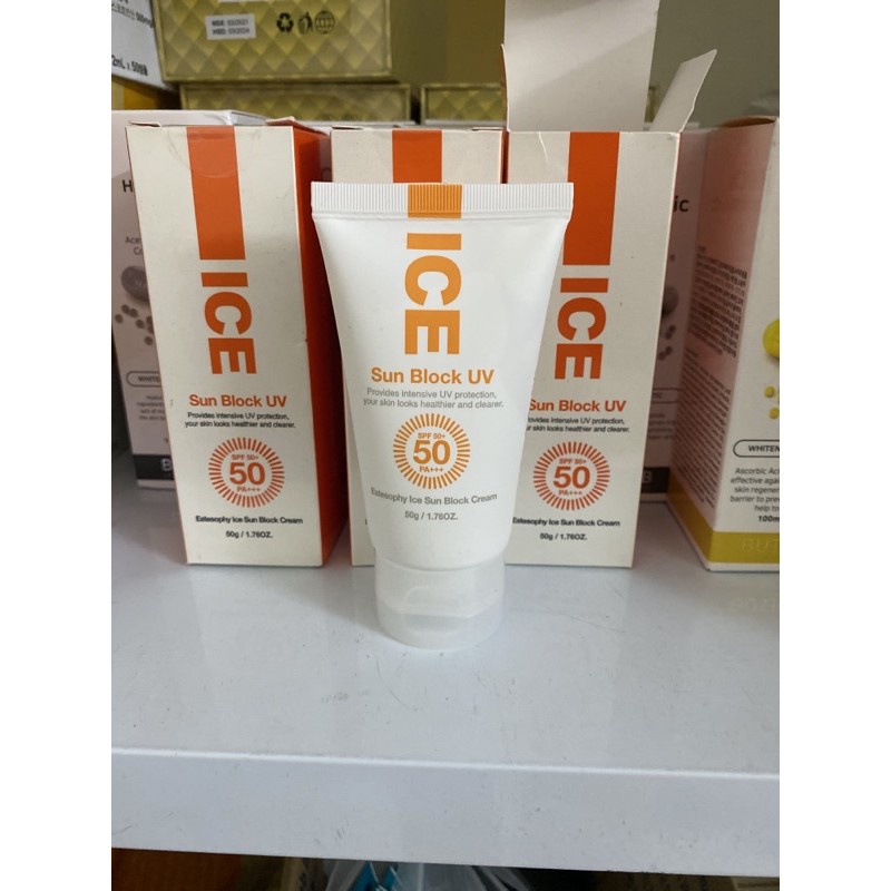 KEM CHỐNG NẮNG [ESTESOPHY] 38 SPF+ / 50 SPF+ 50g