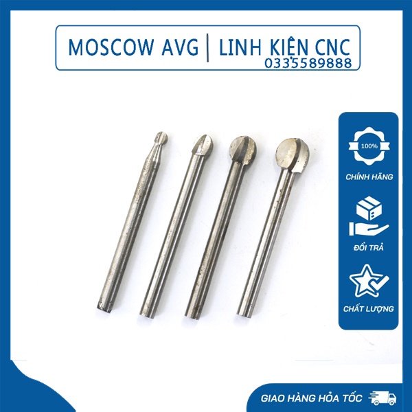 Mũi Khoét Sáo Diều Khoét Gỗ Hình Tròn Quả Đào Mũi Phá Thô Lắp Máy Mài Khuôn Cán 6mm Lưỡi 6 8 10 12 mm