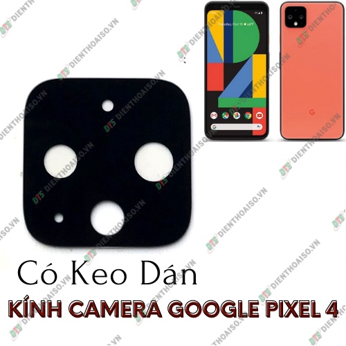 Kính camera google pixel 4 kèm keo dán