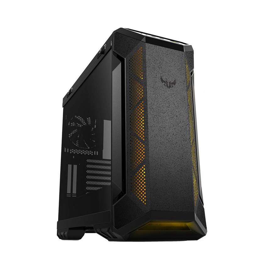 Vỏ Case Asus TUF Gaming GT501VC - Tempered Glass (Mid Tower/Màu Đen/Led RGB) - Bảo hành chính hãng 24 tháng