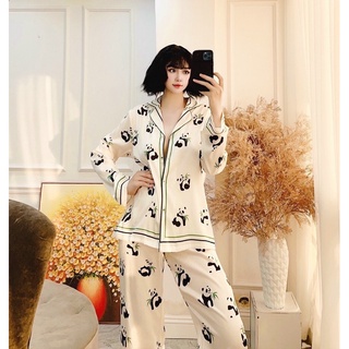 PYJAMA DÀI HỌA TIẾT GẤU CAO CẤP