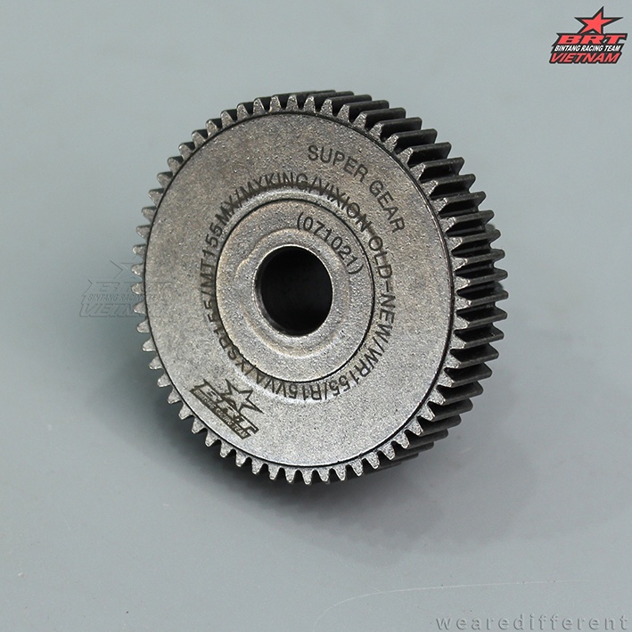 NHÔNG ĐỀ BRT SUPER GEAR EXCITER / R15 / MT15 / FZ / TFX - HÀNG CHÍNH HÃNG