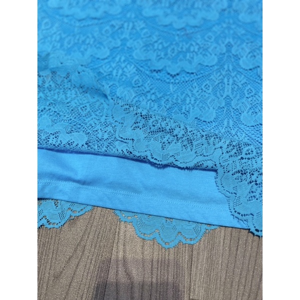 BIGSIZE Áo ba lỗ ren cato nữ v1 130-140cm