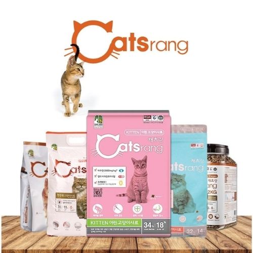 - Thức ăn cho mèo mọi lứa tuổi Catsrang – cam kết hàng chuẩn, đảm bảo tiêu chí 9 không