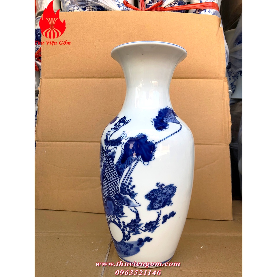 Lọ Lục bình Gốm sứ Bát Tràng