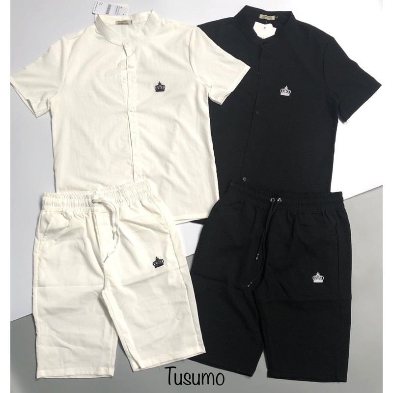 [ Ảnh thật ] Đồ bộ đũi tay cộc quần cộc nam . Bộ thể thao nam cộc tay | BigBuy360 - bigbuy360.vn