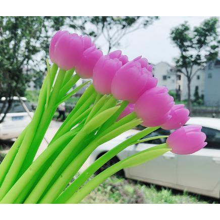 Bút hoa tulip đổi màu D176 dễ thương viết gel